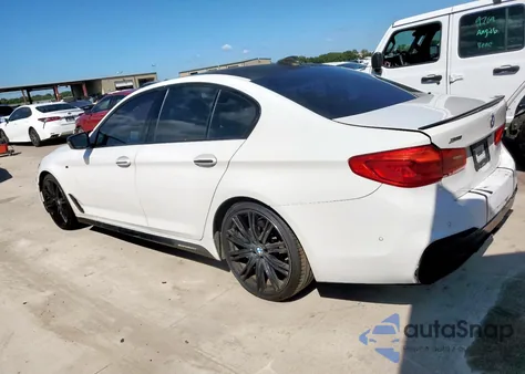 2018 BMW M550Xi from USA, damaged, VIN WBAJB9C54JB0346